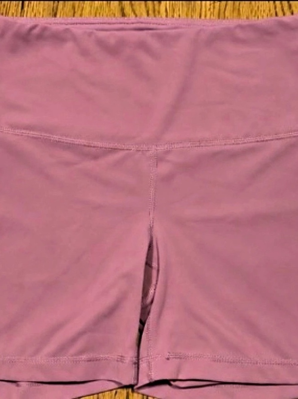 Yogalicious Lux Everyday High Rise Biker Shorts Bike Shorts Pink Small
